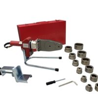 ROTHENBERGER Industrial 12teiliges Muffenschweißgerät im Koffer, Schweißgerät für Rohre und Muffen, bis 279°C