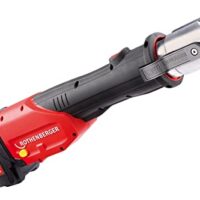 Rothenberger ROMAX 4000 Basic Set Pressmaschine Standard, EU, 4Ah Akku Kapazität. Einpresswerkzeug für Rohre mit Akku.