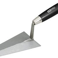 KS Tools Stuckateurkelle mit Holzgriff und 180 mm Durchmesser für professionelles Handwerken