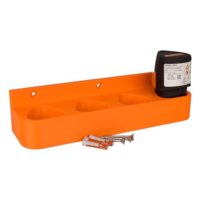 Wandhalterung für 4 STIHL AS 2 Akkus, orange, Zubehör