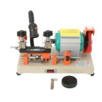 220V Schlüsselkopiermaschine, Schlüsselfräsemachine horizontale Schlüsselvermehrung mit LED, für Kopieren von Schlüsseln für Türen Fahrzeuge Safe