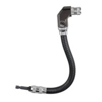 Elektrisches Bohrfutter mit 90 Grad Winkel, rechtwinklige Bohrmaschine für Holzbearbeitung und flexible Schaftverlängerung