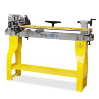 Drechselmaschine mit hoher Leistung und vielseitigen Funktionen, ideal für den professionellen Einsatz in der Heimwerker- und Werkstattumgebung.