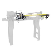 Drechselmaschine WL-900V 230V, 550 Watt Leistung, Stufenlos zwischen 500 und 2000 Umdrehungen pro Minute, M33 Gewinde, für Drehbank Drehtischmaschine WL900CD geeignet