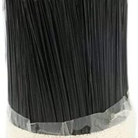 Staubsauger-Gravurmaschine Staubschutz für CNC-Routern und Spindelmotor-Fräsmaschinen, 1M*100MM, schwarz