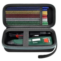 Tasche für Bosch Akku Heißklebepistole mit Ladegerät und Klebestiften, perfekte Aufbewahrungslösung