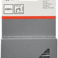 Bosch Flachdrahtklammer Typ 57 aus Naturmaterialien, Beschichtungsstoff, für Tacker Zubehör