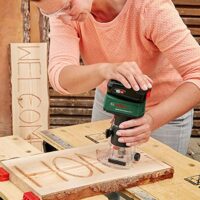 Bosch 1x PRO Nutfräser, gerade, einschneidig (für Weichholz, Sperrholz, Ø 3,2 mm, Professional Zubehör Handfräse, Kantenfräse)