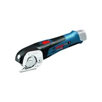 Bosch Professional 12V System Akku Universalschere GUS 12V-300, inkl. Einlage, L-BOXX, ohne Akku/Ladegerät - Selbstschärfende Multimaterialklinge für Metall, Holz und Kunststoff