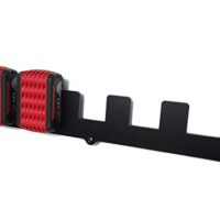 Wandhalterung für Bosch Professional 18-Volt-Elektrogeräte, stabile Profiausführung aus massivem Stahl, Entnahme-Mechanismus ohne zusätzlichen Entriegelungsknopf, Befestigungsmaterial inklusive