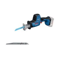 Bosch Professional 18V System Akku Sägebge GSA 18V-24 mit Sägeblatt S922EF und S2345X, hochwertiges Werkzeug für Heizung/Lüftung/Klima, Klempnerarbeiten und mehr