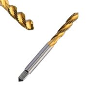 Hochwertiger Maschinengewindebohrer mit TiN-Beschichtung für Sackloch- und Innengewinden