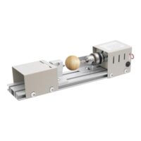 Miniatur-Drehmaschine mit 7-Gang-Einstellung und hoher Geschwindigkeit, ideal für das Drechseln von Metall und Holz
