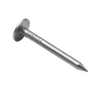 Hochwertige Dachpappennägel mit feuerverzinztem Stahl, DIN 1160 B, für präzises Befestigen von Dachpappe und Bitumenbahnen