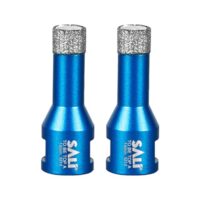 Diamant-Trockenbohrer, 14mm Durchmesser, M14-Gewinde, für professionelles Bohren in Keramik, Granit, Porzellan, Fliesen, Feinsteinzeug und Mauerwerk.