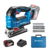 Akku-Stichsäge 18V Bürstenlos mit Pendelhub und Dual-LED für schnelle und präzise Schnitte in Holz, Metall und Kunststoff