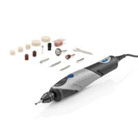 Multifunktionswerkzeug Dremel 2050 Stylo+, Set mit 15 Zubehören, variable Drehzahleinstellung bis 22.000 U/min für Gravieren und kreative Aufgaben