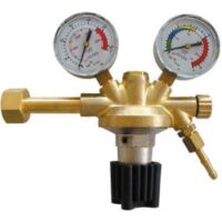 Hochwertiger Flaschendruckminderer für Sauerstoff mit 10 bar Druck, perfekt für Heimwerker und Handwerker