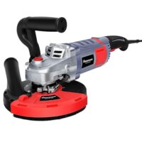 Betonschleifer Set mit Diamantschleiftopf und Absaughaube, 2000W/180mm, hochwertiges Werkzeug für Heimwerker-Arbeiten