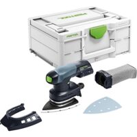 Festool Akku-Deltaschleifer DTSC 400 Basic, kabelloser Schleifsystem, hohe Laufzeit, Plug it-Netzteil, Präzision und Vielseitigkeit