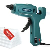 Heißklebesticks mit 11mm Durchmesser, Temperatur verstellbare Heissklebepistole für kleine und große Projekte, Feuerfest Klebepistole