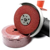 Fiberscheiben in verschiedenen Größen und Korngrößen, ideal für Winkelschleifer