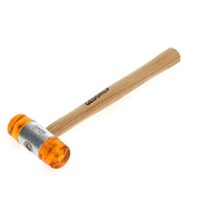 GEDORE Plastikhammer mit auswechselbaren Köpfen aus Cellulose-Acetat und robustem Stiel aus Esche