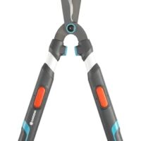 Gartenschere zum Schneiden von höheren Hecken, 23 cm, teleskopierbare Hebelarme, ergonomische Aluminiumgriffe