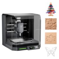 Genmitsu Cubiko CNC-Fräsmaschine mit touch sensitivem Panel und intelligenter Höhenmessung für das Fräsen von Leiterplatten aus Weichmetall, Holz und Metall mit WLAN- und APP-Unterstützung