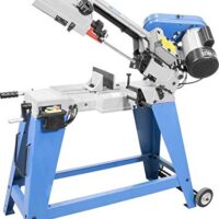 Elektrische Metallsäge mit 115 mm Schnittbreite und 550 Watt Motor für Tischsagen in Werkstattumfeld