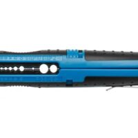 Abisolierwerkzeug für Kabelverarbeitung, universal für Rundkabel und Mantelleitungen, SK5-legiertes Stahlblatt, für Elektriker, Modellbauer und Heimwerker geeignet