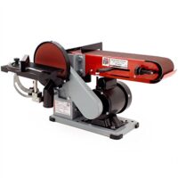 Effizienter Band- und Tellerschleifer, 350W, 150mm Durchmesser