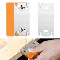 Holzbearbeitung Werkzeug Furnierkantenschneider mit Ersatzklinge und Umleimer für professionelle Holzarbeiten