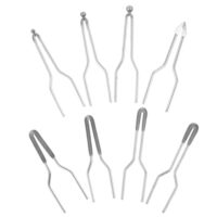 Verstellbare Brennspitzen für Pyrographie, 8 Stück, 18-23mm, Rutschfest, ideal für Holzgravur und Zeichnen