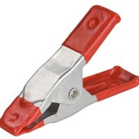 Feder-Zwinge aus Stahl, 50 mm Spannweite, ideal für Leim- und Klebearbeiten