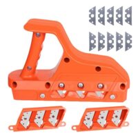 Kantenhobel Werkzeug für Gipskartonplatten, Handhobel zum Gipskarton Schneiden, Kantenschneider mit 45° und 60°