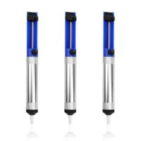 Effiziente Entlötpumpe von LINTRA, Antistatische Pumpe mit integriertem Dichtungssystem, ideal für Platinenreparaturen und DIY-Projekte