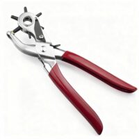 Lederlocher für Gürtel, Karte, Uhrenarmbänder und Lederschuhe - Lochzange mit 6 Löchern in verschiedenen Größen (2-4.5MM)