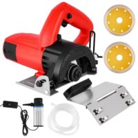 Elektrischer Fliesenschneider mit 2300 Watt Motor und abnehmbarer Wasserpumpe für das Schneiden von Keramikfliesen und Steinmauerfräse