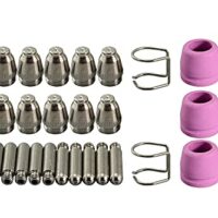 Hochwertiger Plasma-Schneidbrenner mit 25 Schneiddüsen und Zubehör für Heimwerker und Profis