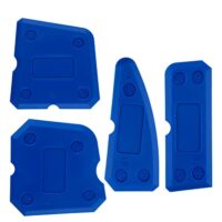 Professionelles Fugen-Glätter-Werkzeug Kit mit 4 verschiedenen Formen für Silikon und Acrylfugen, ideal für Bäder, Küchen, Böden, Türen und Fenster
