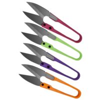 4-Stuecke-Mini-Schere-fuer-Garten-schleifen-Beschichtete-Premium-Ernteschere-Edelstahl-Rosenschere-Trimmschere-Bonsaiwerkzeug-Bonsai-Beschneiden-Schere-Schneiden-Tuch-Werkzeug-zum-Naehen-Gardering