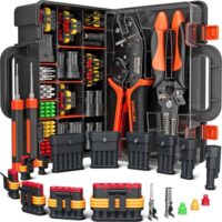 Professionelle Crimpzange für wasserdichte Kabel-Steckverbinder, 0,34–2,5mm² Crimpbereich, ideal für elektrische Systeme und Steuerungssysteme in Fahrzeugen