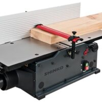 Abrichthobelmaschine mit 260 mm Hobelbreite, Gusseisentisch und 1.400 W Leistung