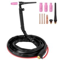 TIG-Schlauchpaket 4m, WIG Schweißbrenner WP17-V und Lift-WIG-Brenner, ideal für Lift-TIG-Schweißen geeignet