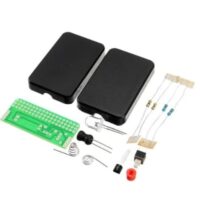 Taschenlampe DIY Löten Kit 2Stück, Elektronisches Praxis-Set für Anfänger, Studenten und Heimwerker mit Platine, Komponenten und Zubehör