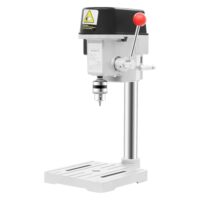 340W Tischbohrmaschine mit 3-stufiger Geschwindigkeitseinstellung, ideal für Holz, Metall und Kunststoff bearbeiten