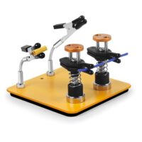 Kompaktes Werkzeug mit Dual Parallel-Klemmen für Elektronik, Modellbau und DIY-Reparaturen - Toolour Dritte Hand ClampRex O3
