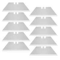 Trapez-Klingen, Ersatzklingen für Messer, SK5-Stahl, 0.6 mm Klingenstärke, 10 Stück