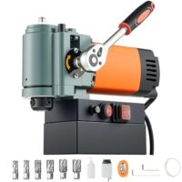 Magnetische Bohrmaschine mit niedrigem Profil, 1300 W Leistung, 35 mm Bohrdurchmesser und 10000 N Magnetkraft für Metalloberflächen